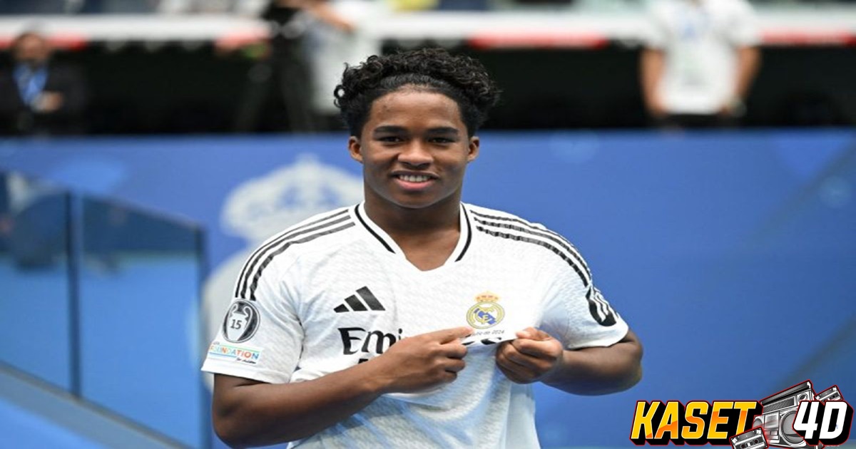 JUVENTUS SIAP DATANGKAN ENDRICK DARI REAL MADRID